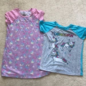 Set of 2 girls pajama